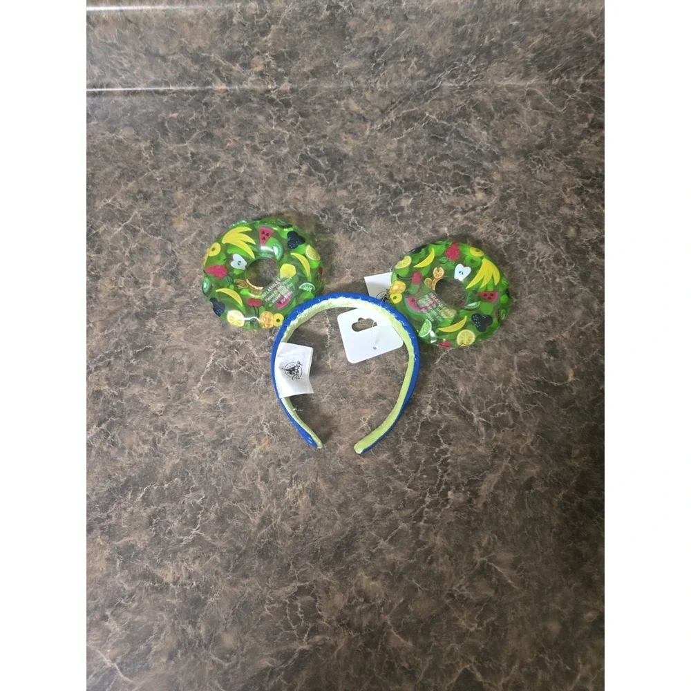 Disney Ears NWT‎ Green Flowers (1)